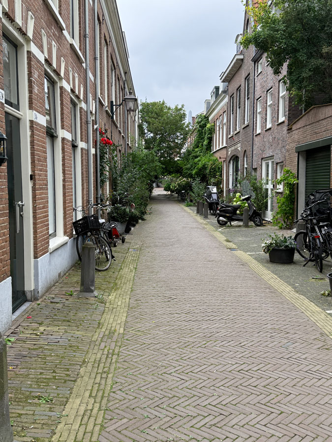 Small street in Haarlem