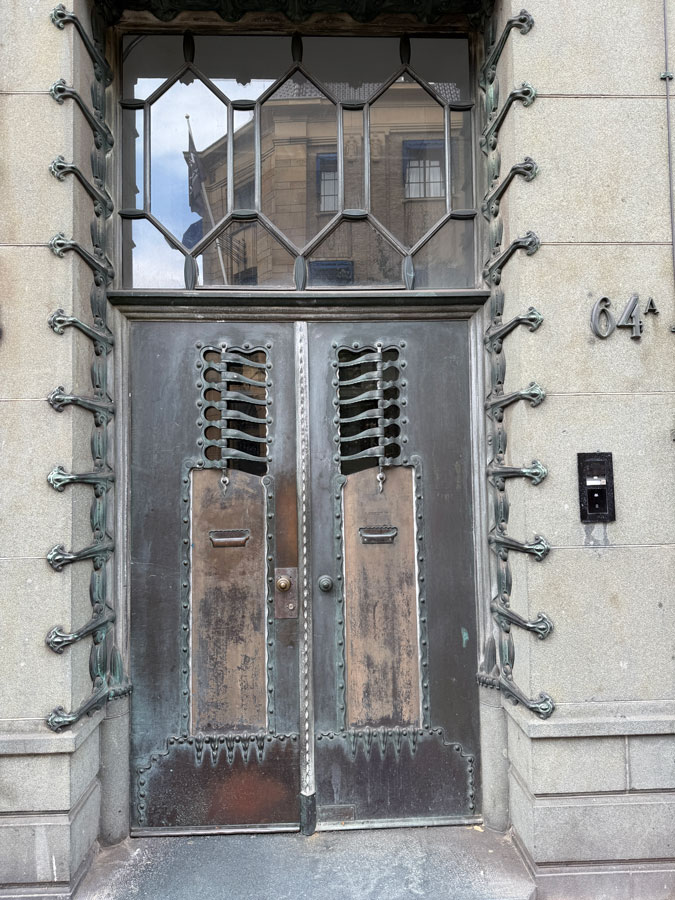 Beautiful old door in The Hague