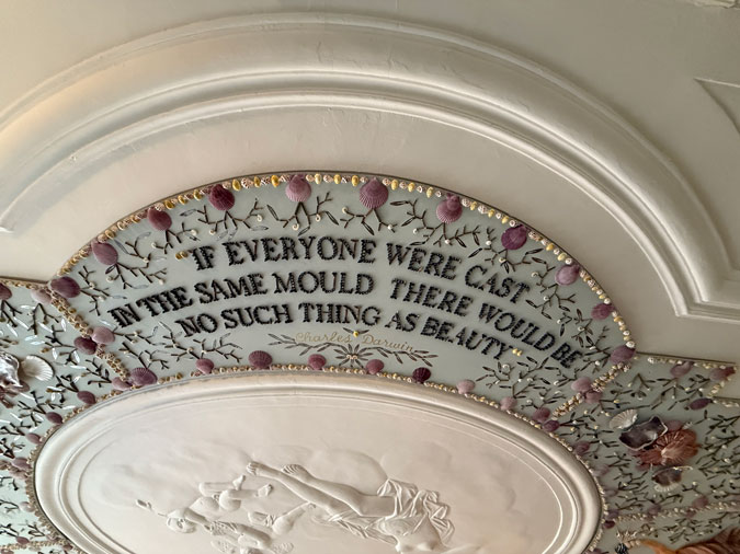 Amazing ceiling at Art Zoo Museum Amsterdam