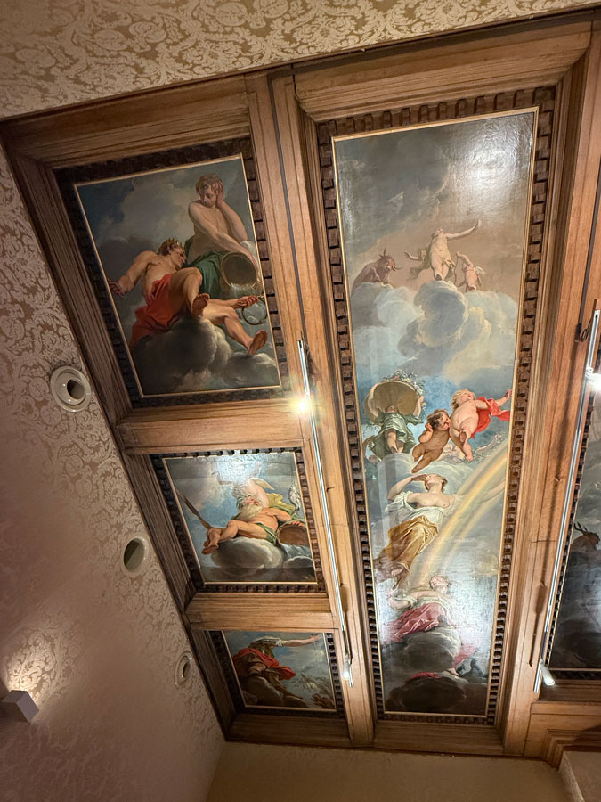 Amazing ceiling at Art Zoo Museum Amsterdam