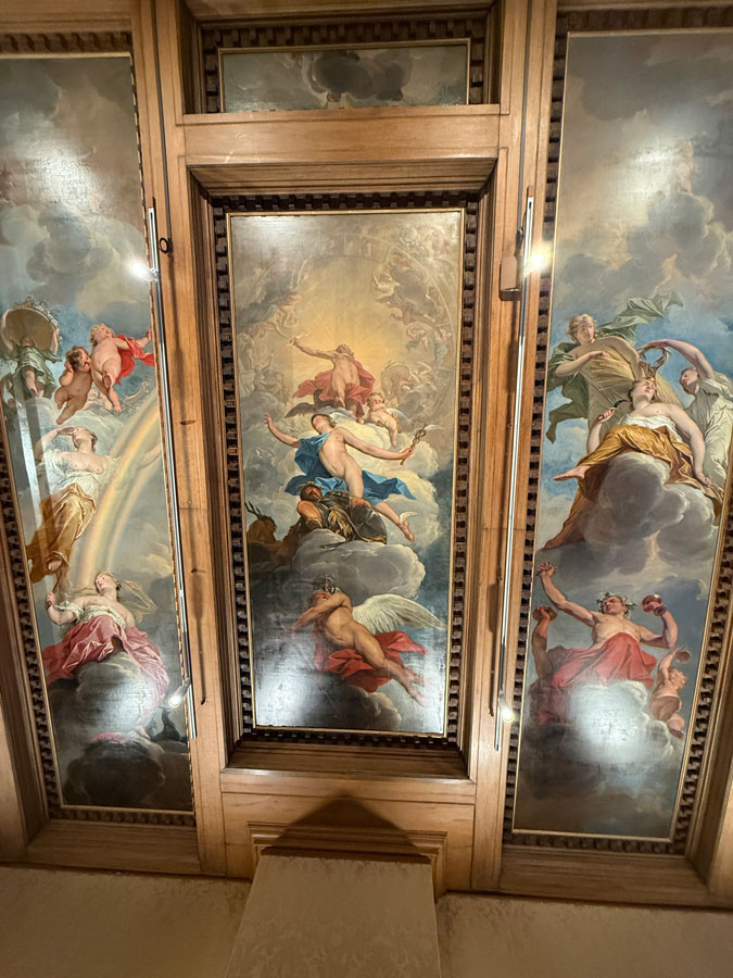 Amazing ceiling at Art Zoo Museum Amsterdam