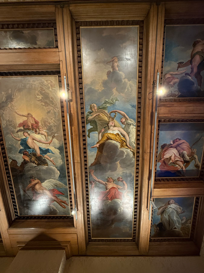 Amazing ceiling at Art Zoo Museum Amsterdam