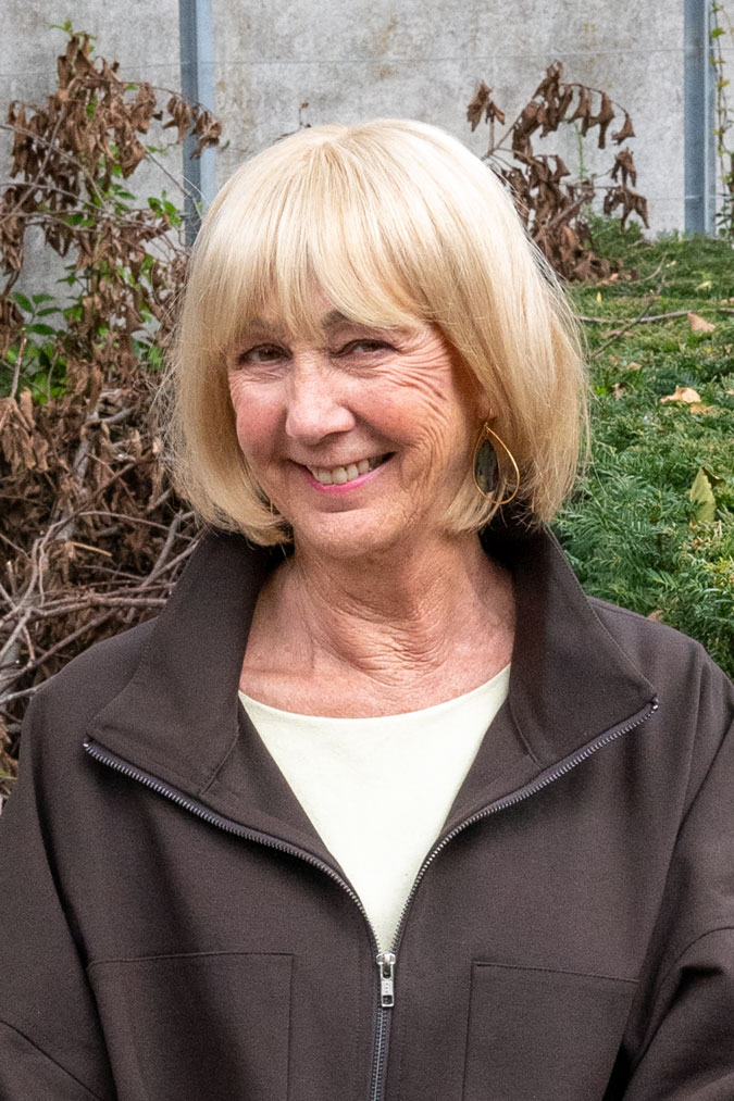 Brown jacket and a cheeky close-up