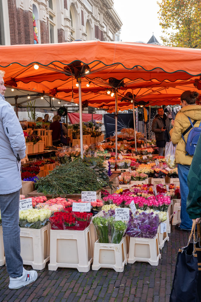 Flowers at the market