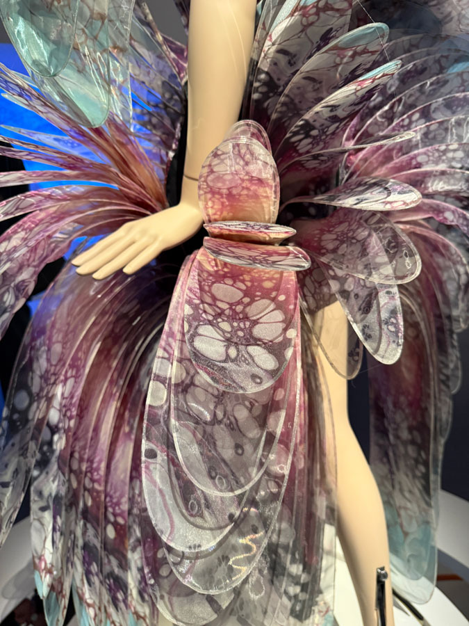 Detail of dress by Iris van Herpen